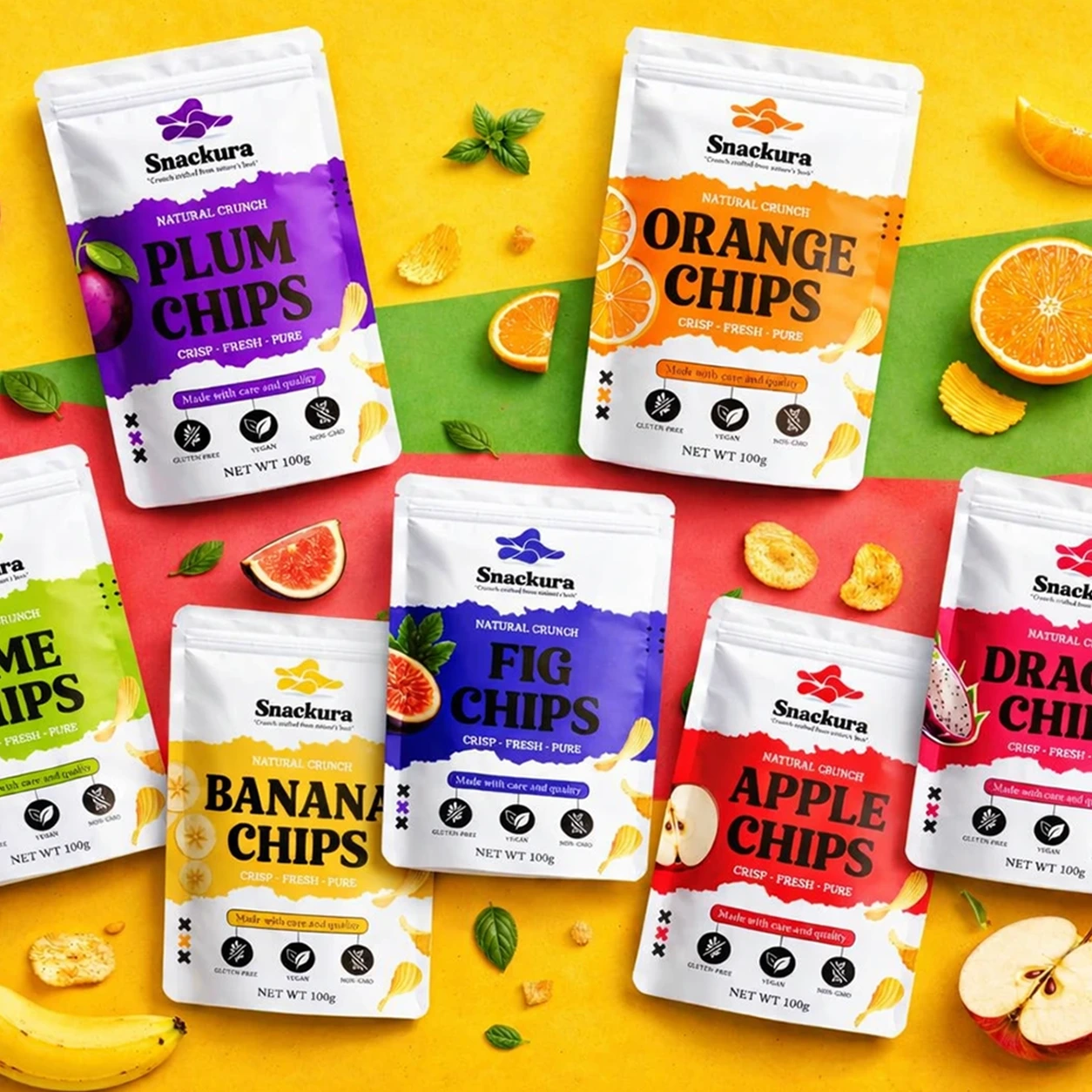 Flexible pouch packaging example