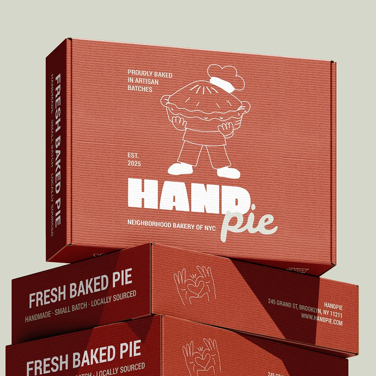 Retail box packaging example
