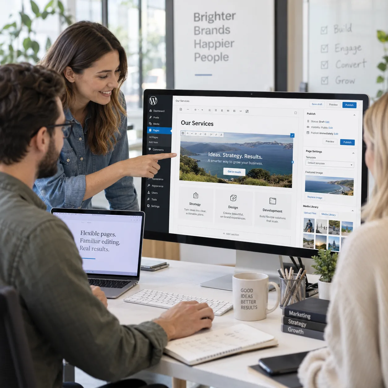 WordPress CMS platform