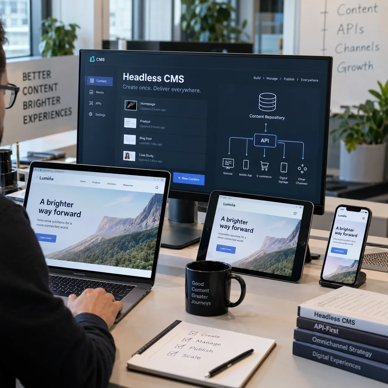 Headless CMS platform
