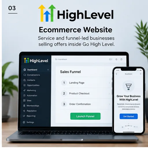 Go High Level e-commerce platform