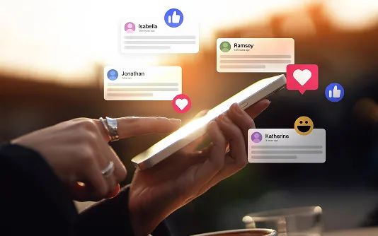 Community presence (Social Media Marketing)