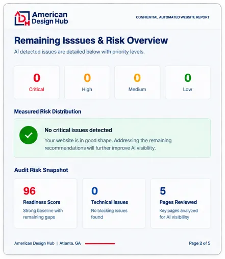 Checkup step 3: Mobile experience