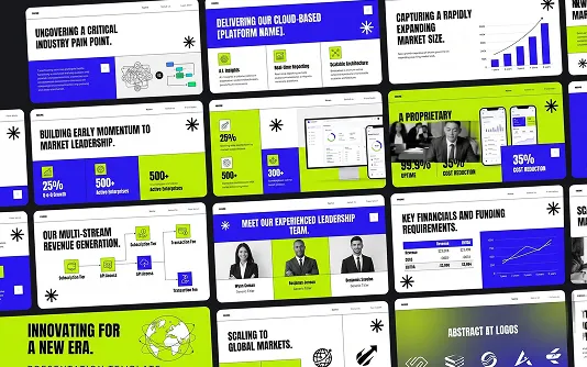 Investor pitch deck example