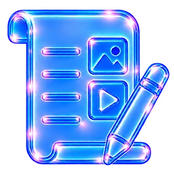 Animation process: Shape the Script icon