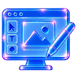 Automation process: Design icon