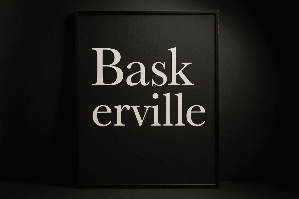 Baskerville font