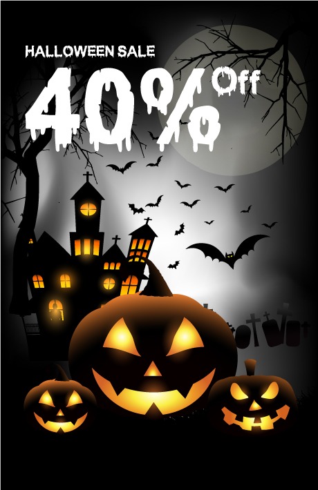 Halloween Sale — 40% Off, offer ends October 31, 2026