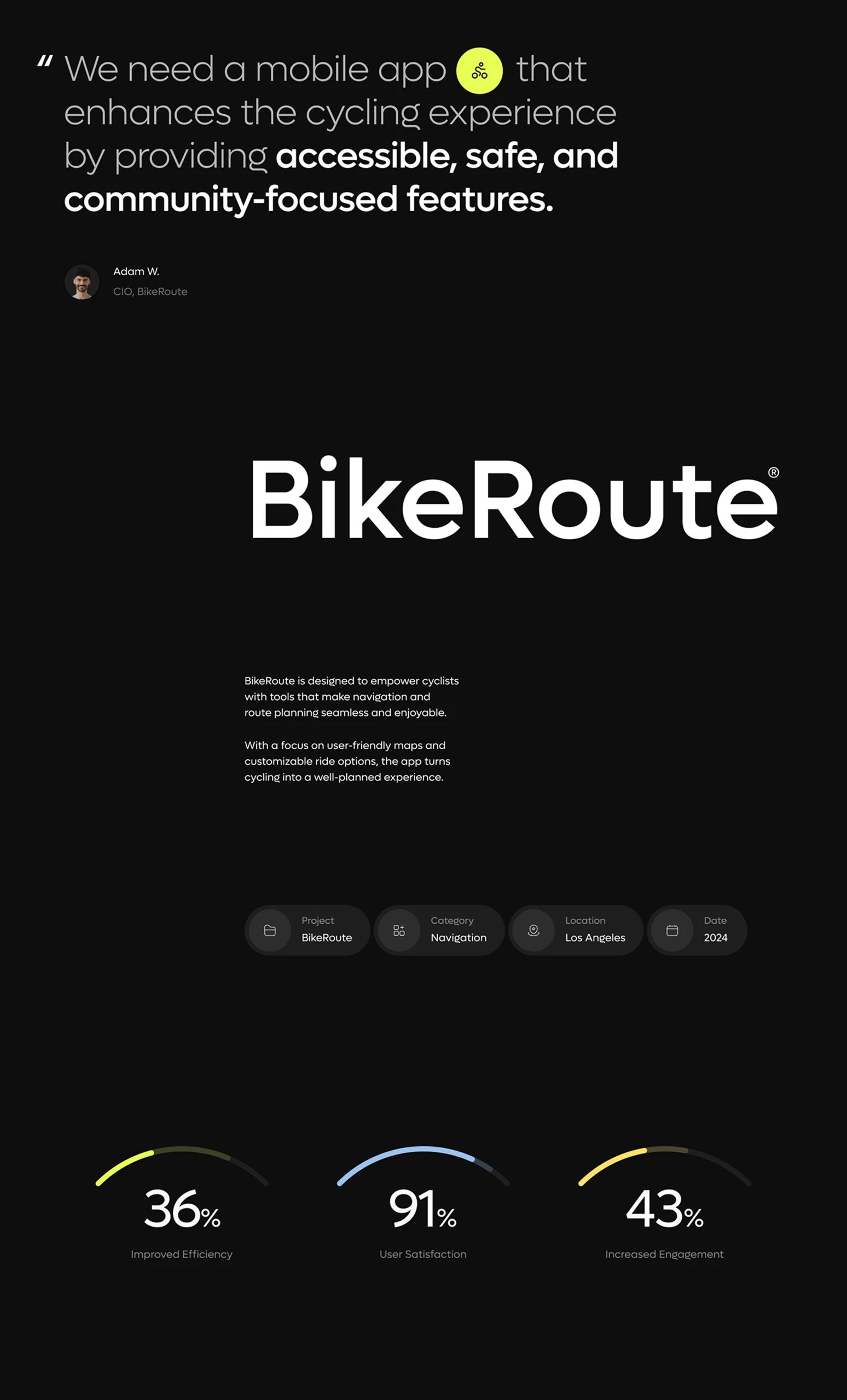 Bike Route