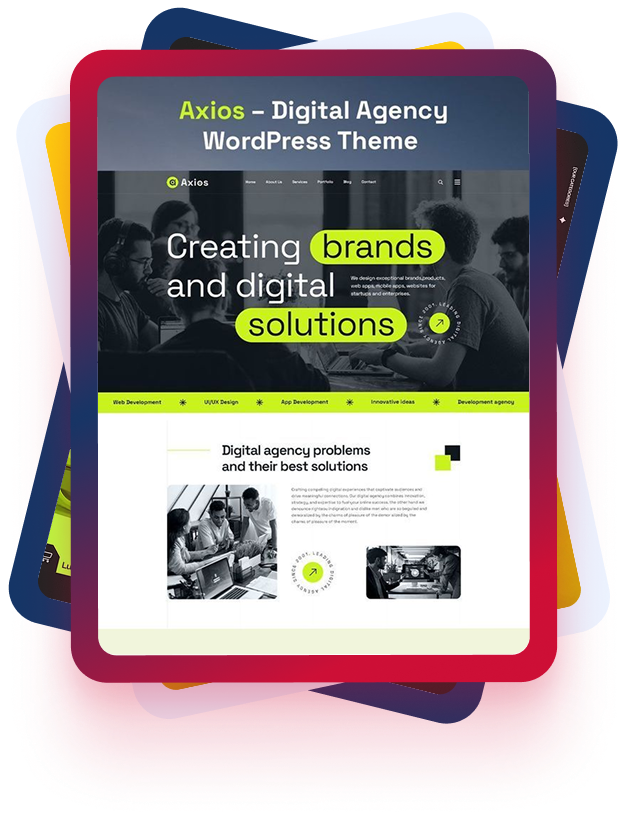 Digital Agency WordPress Theme