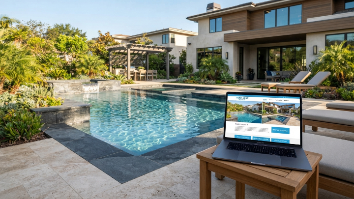 Pool builder SEO benefits for business growth and more leads.
