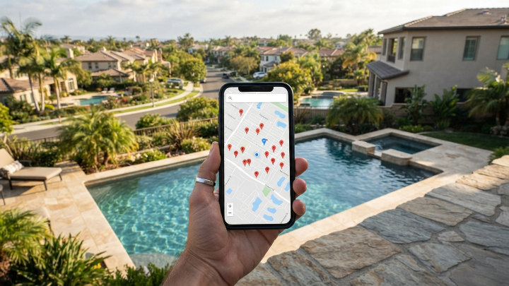 Local SEO helping pool builders attract nearby customers.