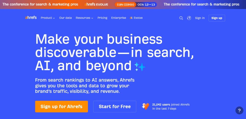Ahrefs for YouTube keyword and SEO research