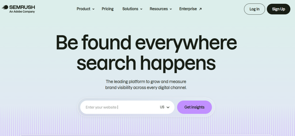 Semrush for YouTube keyword and SEO research