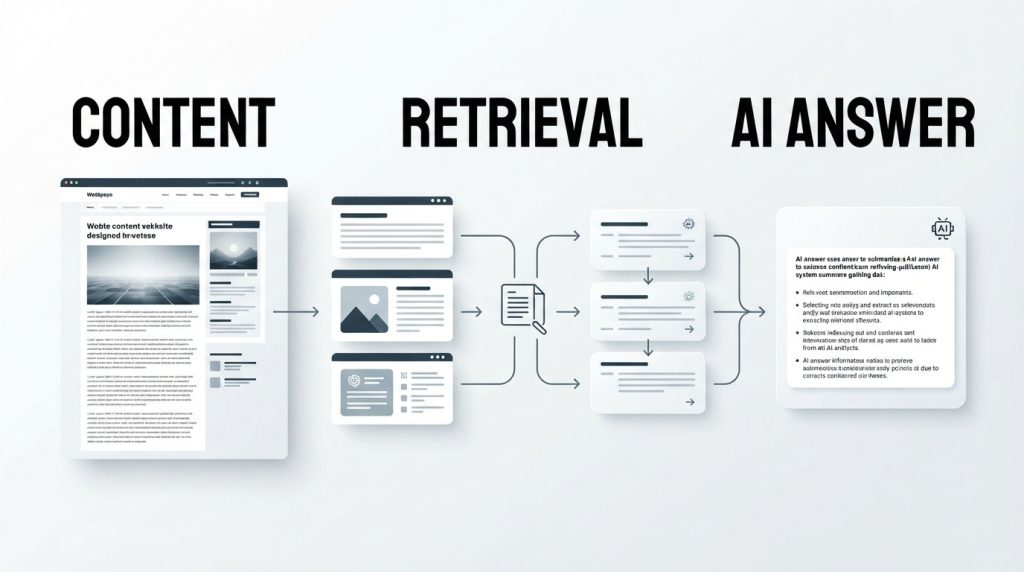 Structured content retrieved by AI systems